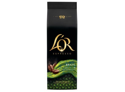 Кава L`OR зерна Espresso Brazil, 500г, 100% арабіка