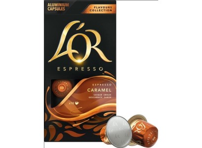 Кава L`OR капсули Espresso Caramel, 100% арабіка, 10шт, Nespresso