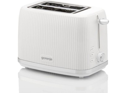 Тостер Gorenje, 850Вт, пластик/метал, білий