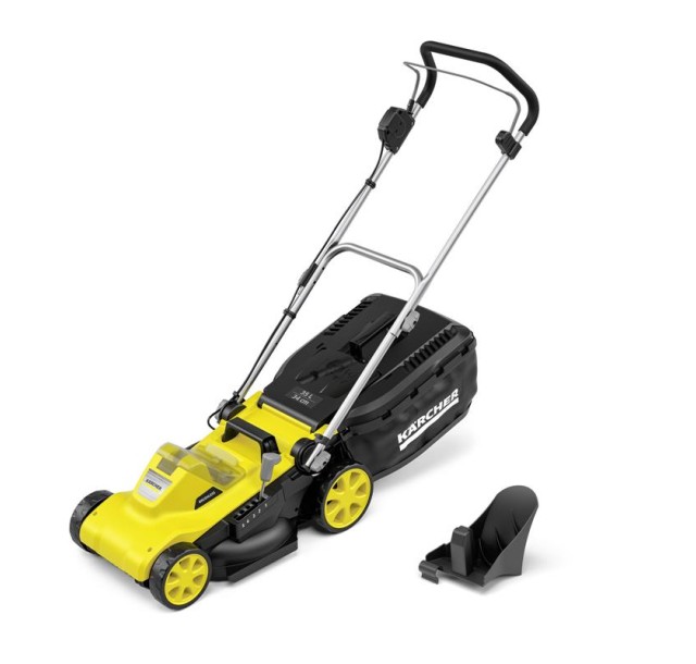 Газонокосарка акумуляторна Karcher LMO 3-18 Battery 18В 34см 25-60мм (без АКБ та ЗП)