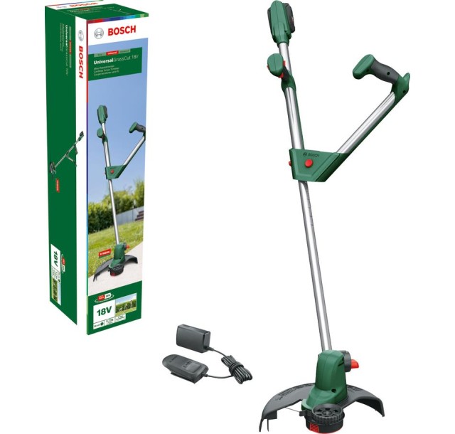 Тример садовий акумуляторний Bosch UniversalGrassCut 18V-260 1х2.5А·год 26см 2.3кг