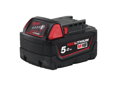 Акумулятор Milwaukee Redlithium M18 18В, 5А·год, 0.8кг