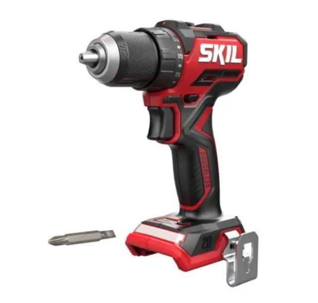 Шурупокрут-дриль акумуляторний SKIL 3065 CA Compact 20В безщітковий 60Нм 500·1800об·хв 0.9кг без АКБ та ЗУ