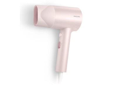 Фен Philips 3000 Series, 1600Вт, 2 режими, іонізація, рожевий