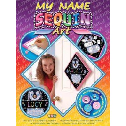 Набір для творчості Sequin Art My name Пінгвін 25*25см