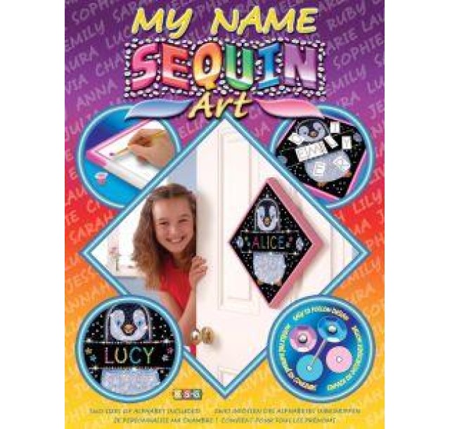 Набір для творчості Sequin Art My name Пінгвін 25*25см