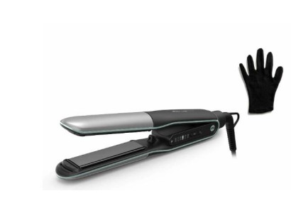 Випрямляч Rowenta Thermostyle, темп.режимів-5, 150-230С, дисплей, іонізація, кераміка, титан, чорно-сірий
