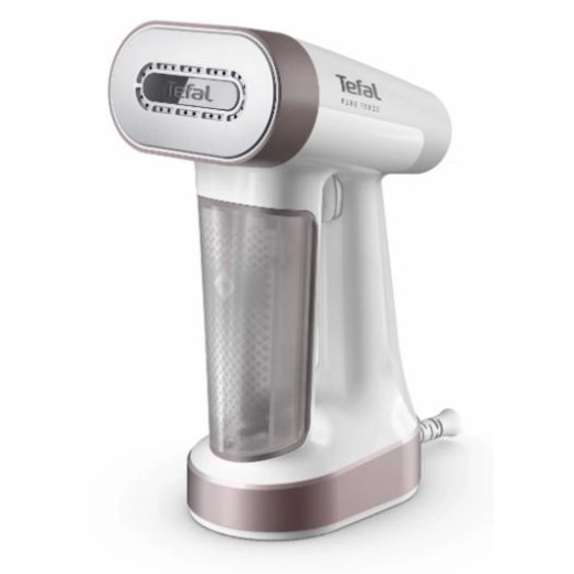Відпарювач Tefal компактний Pure Force 2в1, 1800Вт, 180мл, постійна пара - 35гр, керам. підошва, білий