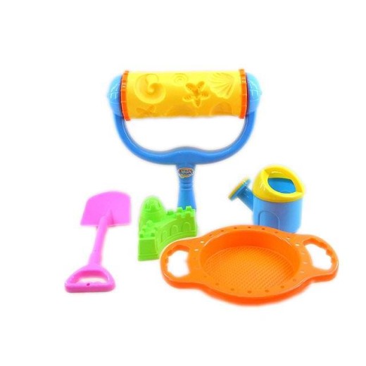 Набір для гри з піском Same Toy з Валиком 5ел, жовтий