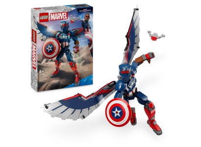 Конструктор LEGO Marvel Фігурка Сем Вілсон Капітан Америка