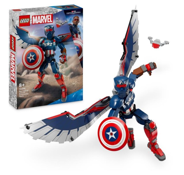 Конструктор LEGO Marvel Фігурка Сем Вілсон Капітан Америка