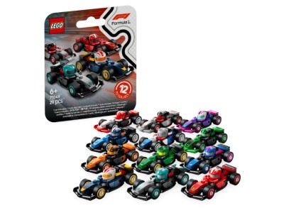 Конструктор LEGO Minifigures Колекційні автомобілі для перегонів F1