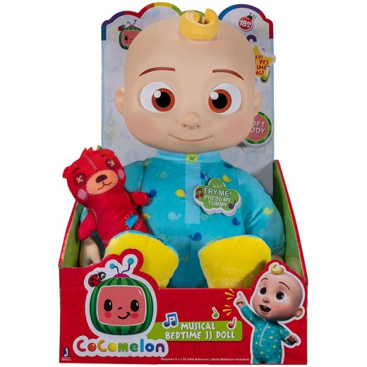 М’яка іграшка CoComelon Roto Plush Джей Джей час сну, зі звуком