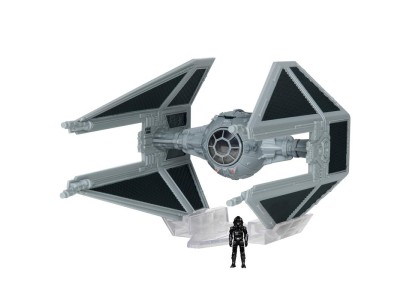 Ігрова колекційна фігурка Star Wars Small Vehicle Транспорт та фігурка TIE Interceptor 7.5см