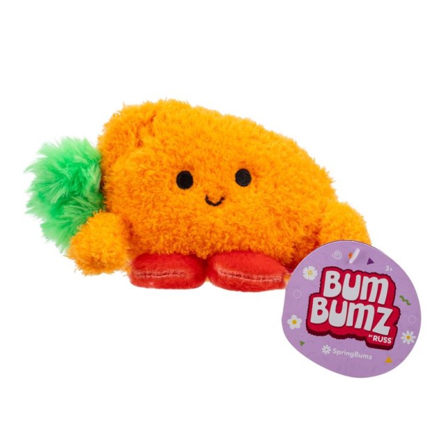 М'яка ігрaшка BumBumz SpringBumz Морква Карсон, 11см