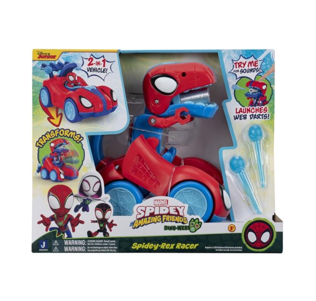 Машинка-трансформер Spidey Feature Vehicle Спайді-Рекс (Spidey-Rex Racer)