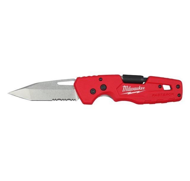 Ніж складаний Milwaukee Folding Knife, 5 in 1, біта PH2 і SL5.5, сталь