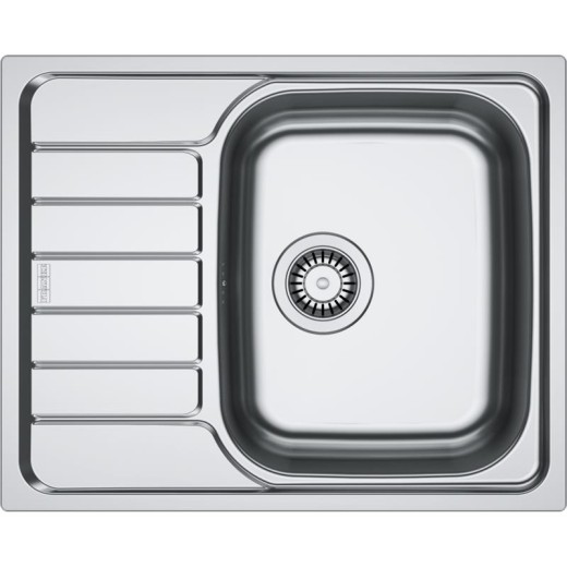 Мийка кухонна Franke Spark, нерж.сталь, прямокутник, з крилом, 620х500х160мм, чаша - 1, накладна, SKL 611-62, нерж декор