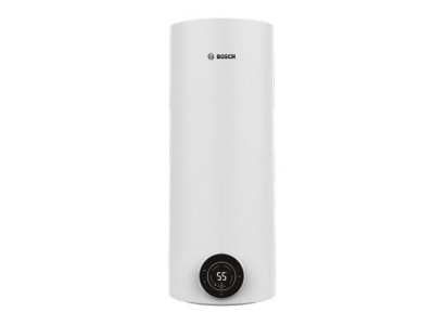 Водонагрівач електр. BOSCH круглий Tronic 4000T, 50л, 1,5кВт, сухий тен, вертикальний монтаж, електр. кер-ння, B, білий