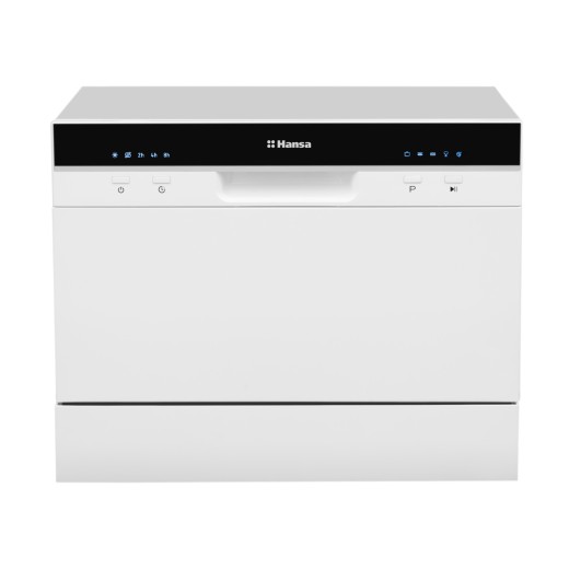 Посудомийна машина Hansa настільна, 6компл., A+, 55см, дисплей, білий