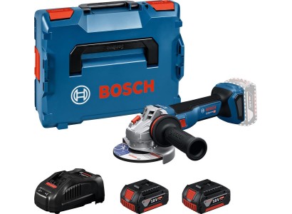 Шліфмашина кутова акумуляторна Bosch GWS 18V-11 125мм 18В 2x5А·год 0-9000об·хв 1.7кг кейс ЗП  GAL1880CV