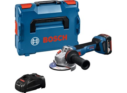 Шліфмашина кутова акумуляторна Bosch GWS 18V-11S 125мм 18В 1x5А·год 0-9000об·хв 1.7кг кейс ЗП  GAL1880CV
