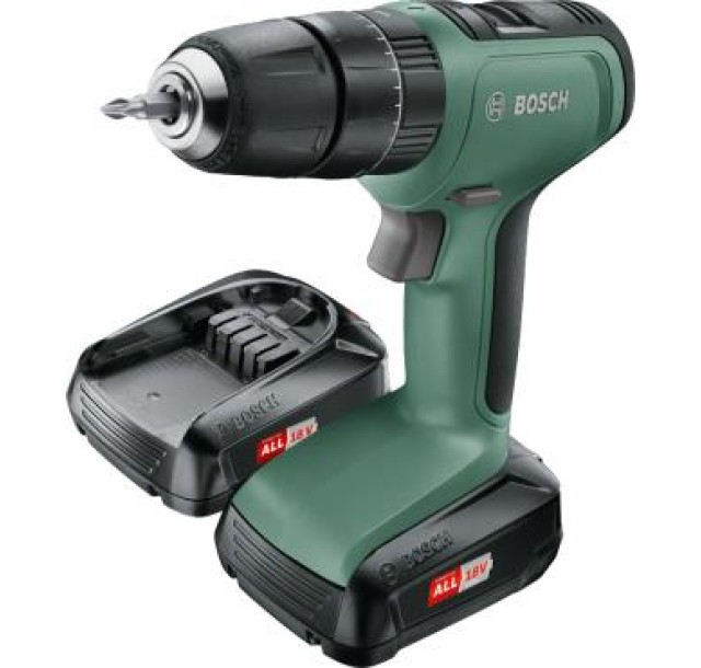 Шурупокрут-дриль Bosch UniversalImpact 18 18В 2х1.5А·год 30Нм 400·1350об·хв 1.1кг