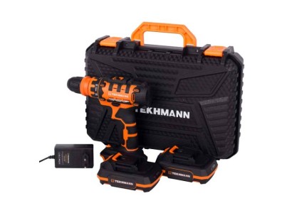 Шурупокрут-дриль акумуляторний Tekhmann TCD-21/2 DFR 21В 2х2А·год 28Нм 350·1500об·хв 1.4кг