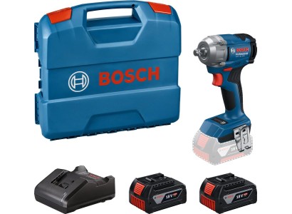 Гайковерт ударний Bosch GDS 18V-350 18В 2x4А·год до 3400об·хв 85/200/350Нм квадрат 1/2