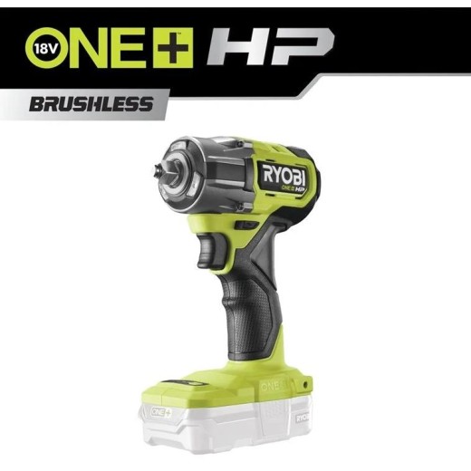 Гайковерт ударний акумуляторний Ryobi ONE+ HP RIW18C-0 18В 2800об·хв 450Нм 1/2