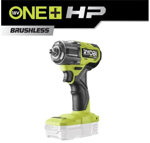 Гайковерт ударний акумуляторний Ryobi ONE+ HP RIW18C-0 18В 2800об·хв 450Нм 1/2