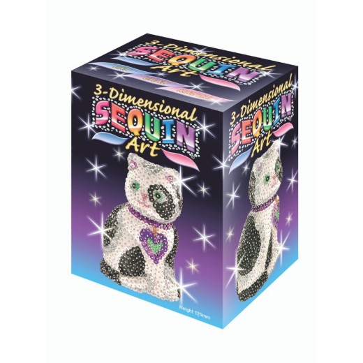 Набір для творчості Sequin Art 3d Кошеня