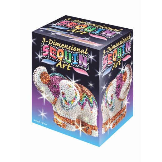 Набір для творчості Sequin Art 3d Слон
