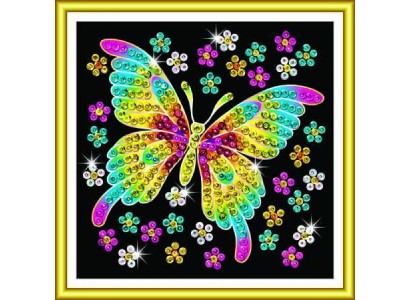 Набір для творчості Sequin Art 60 Метелик 17*17см