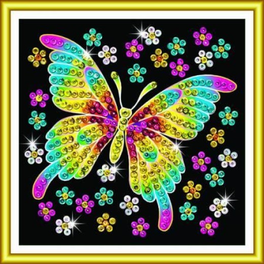 Набір для творчості Sequin Art 60 Метелик 17*17см