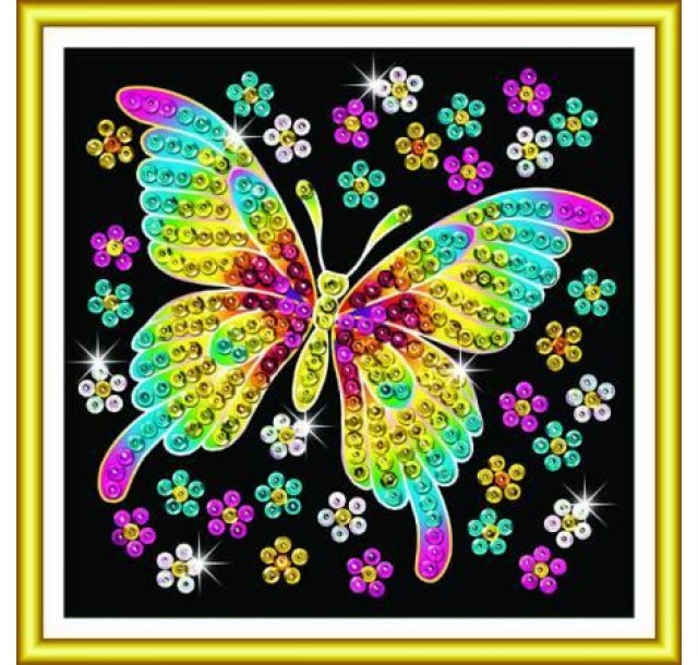Набір для творчості Sequin Art 60 Метелик 17*17см