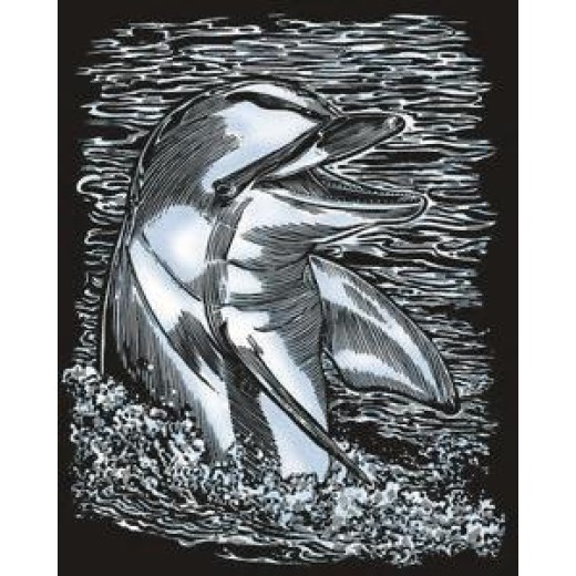 Набір для творчості Sequin Art Artfoil Silver Дельфін 20*25см