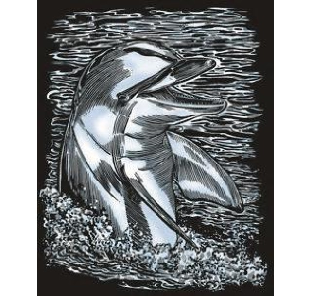 Набір для творчості Sequin Art Artfoil Silver Дельфін 20*25см