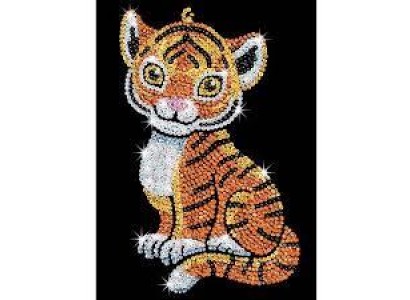 Набір для творчості Sequin Art Red Тигр Тіа 25*34см