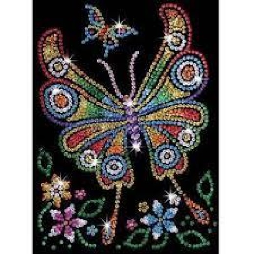 Набір для творчості Sequin Art Red Янтарний Метелик 25*34см