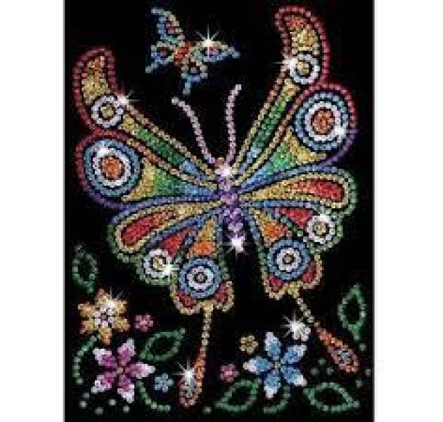 Набір для творчості Sequin Art Red Янтарний Метелик 25*34см