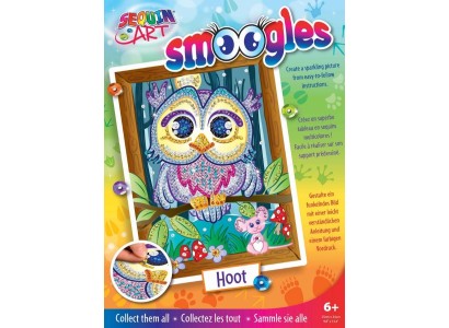 Набір для творчості Sequin Art Smoogles Сова 25*34см