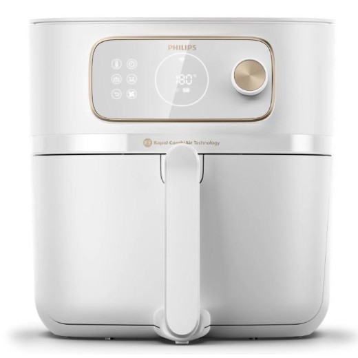 Мультипіч Philips Combi XXL Connected 2200Вт, чаша-8.3л, сенсорне управл., 22 авто. программ, пластик, білий