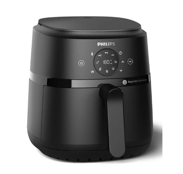 Мультипіч Philips Ovi Dual Steam 1500Вт, чаша-45781л, сенсорне управл., 13 авто. программ, пластик, чорний