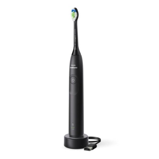 Щітка зубна електр. Philips, Sonicare 5300 Series, 62т. колив/хв, насадок-1, чорний