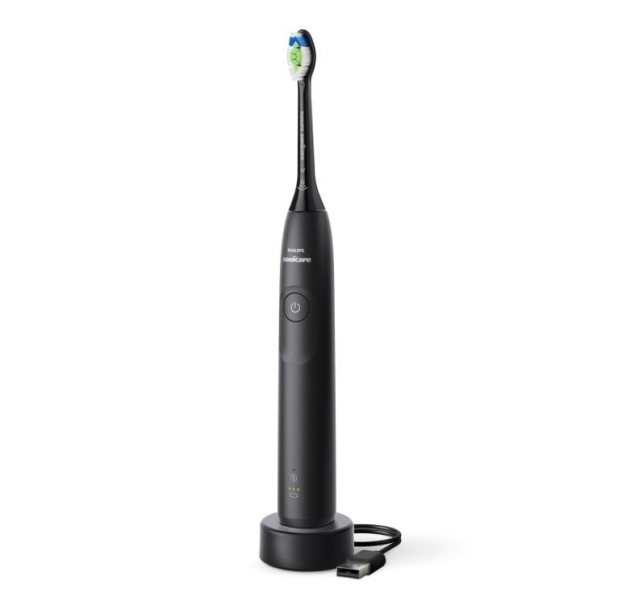 Щітка зубна електр. Philips, Sonicare 5300 Series, 62т. колив/хв, насадок-1, чорний