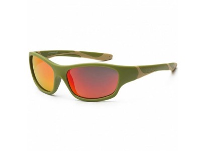 Дитячі сонцезахисні окуляри Koolsun Sport, 6-12р, хакі
