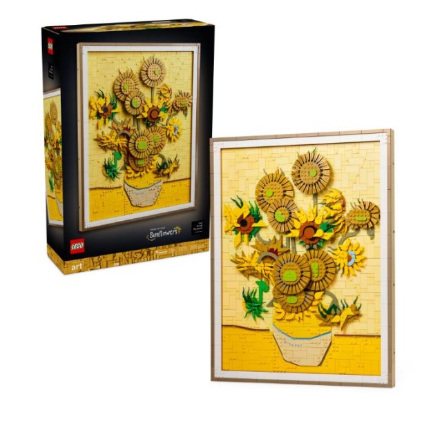 Конструктор LEGO ART Vincent van Gogh — Соняшники