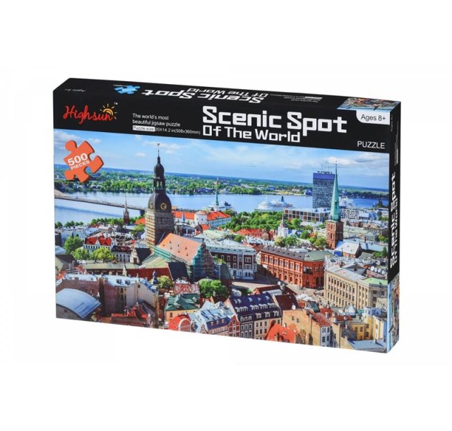 Пазл Same Toy Scenic Spot 500ел.