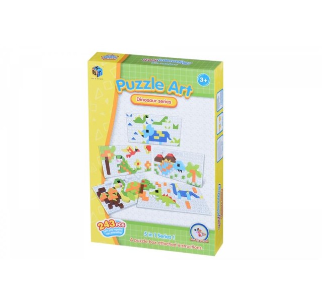 Пазл Same Toy Мозаїка Puzzle Art Dinosaur series 243ел
